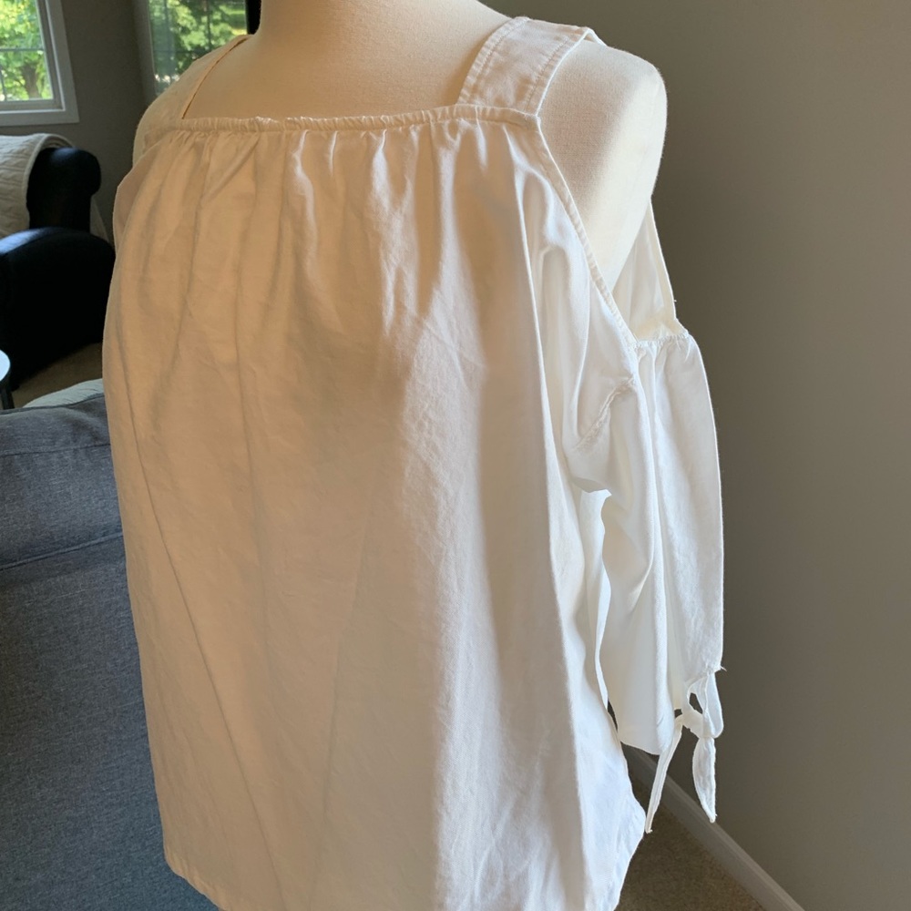 Madewell Open Shoulder Blouse